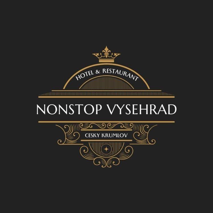 Penzion Vysehrad Nonstop เชสกี้ครุมลอฟ ภายนอก รูปภาพ